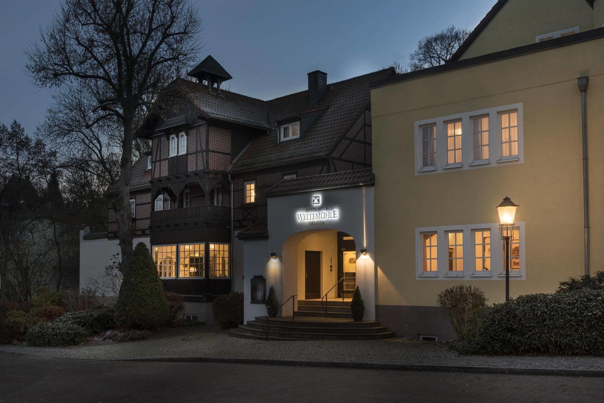 Hotel Villa Weltemuehle Dresden Exterior photo